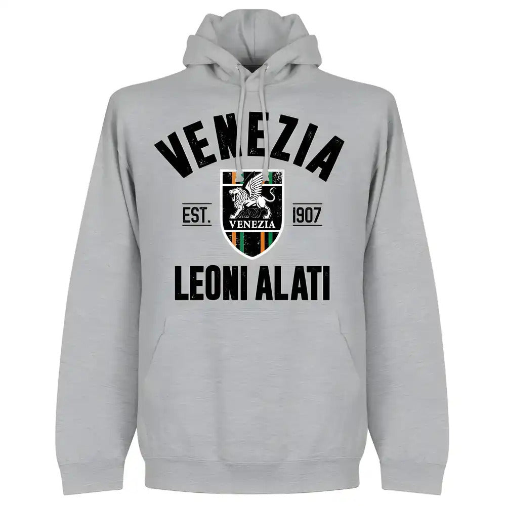 Venezia Established Hoodie - Grey Marl_0