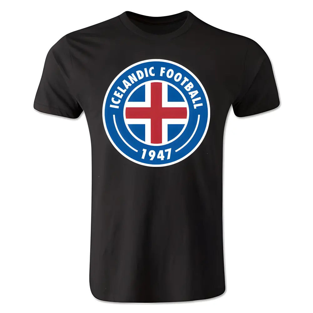 Iceland Core Logo T-Shirt (Black)_0