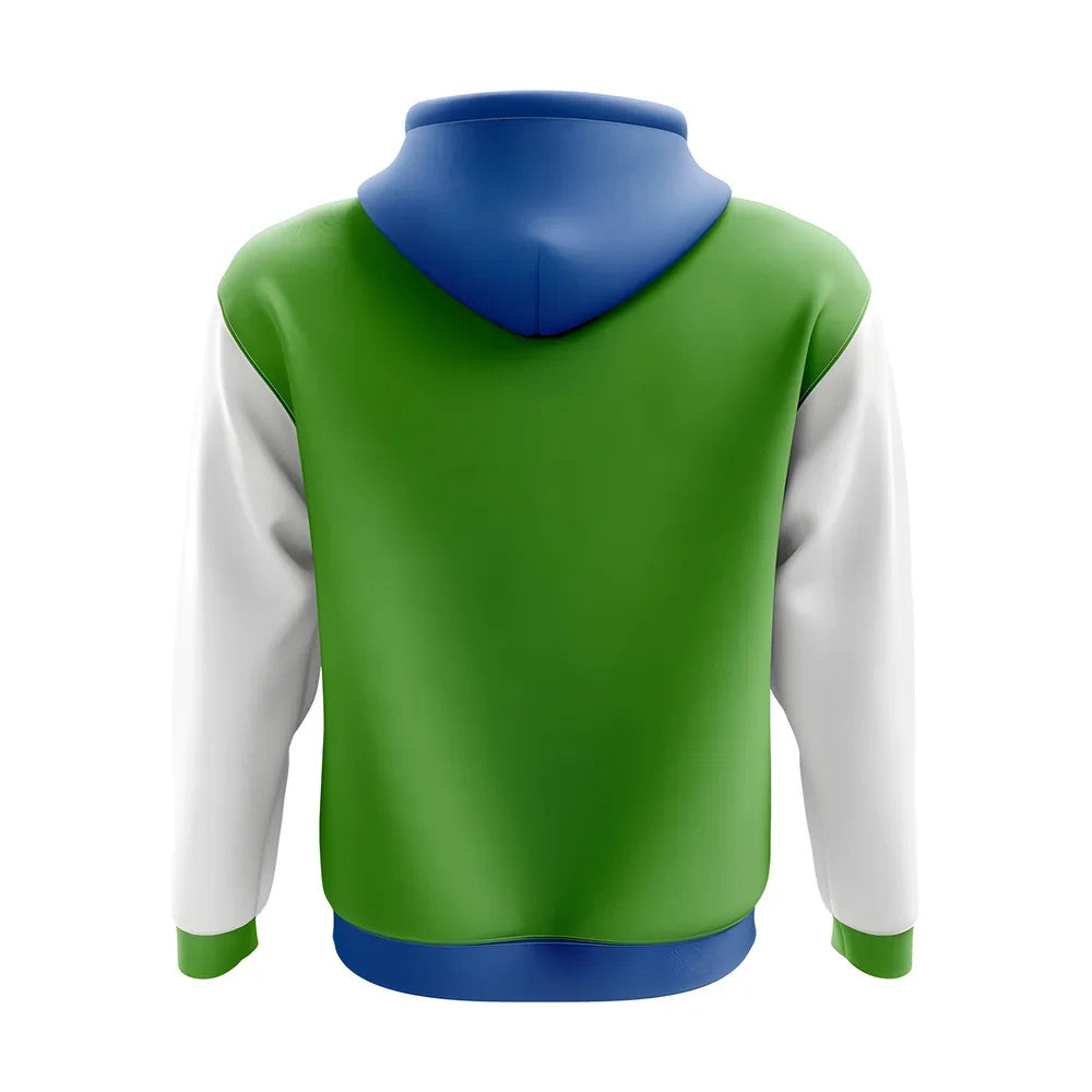 Sierra Leone Concept Country Football Hoody (Green)_1