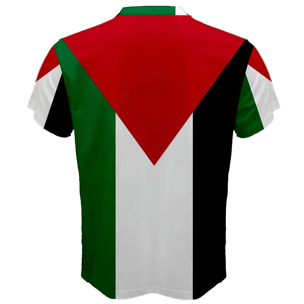 Palestine Flag Sublimated Sports Jersey_1