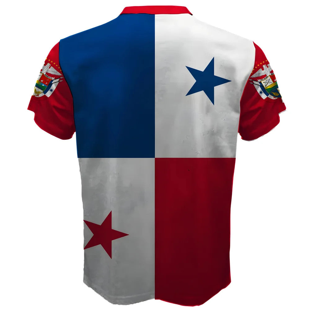 Panama Coat of Arms Sublimated Sports Jersey_1