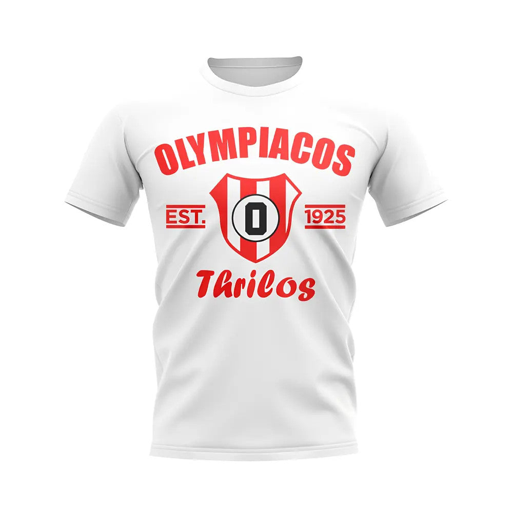 Olympiacos Established Football T-Shirt (White)_0