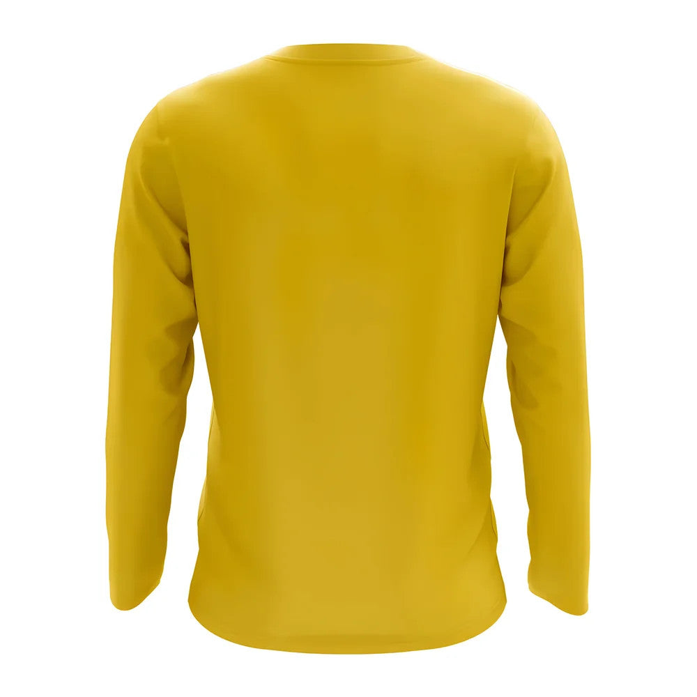 Jamaica Core Football Country Long Sleeve T-Shirt (Yellow)_1