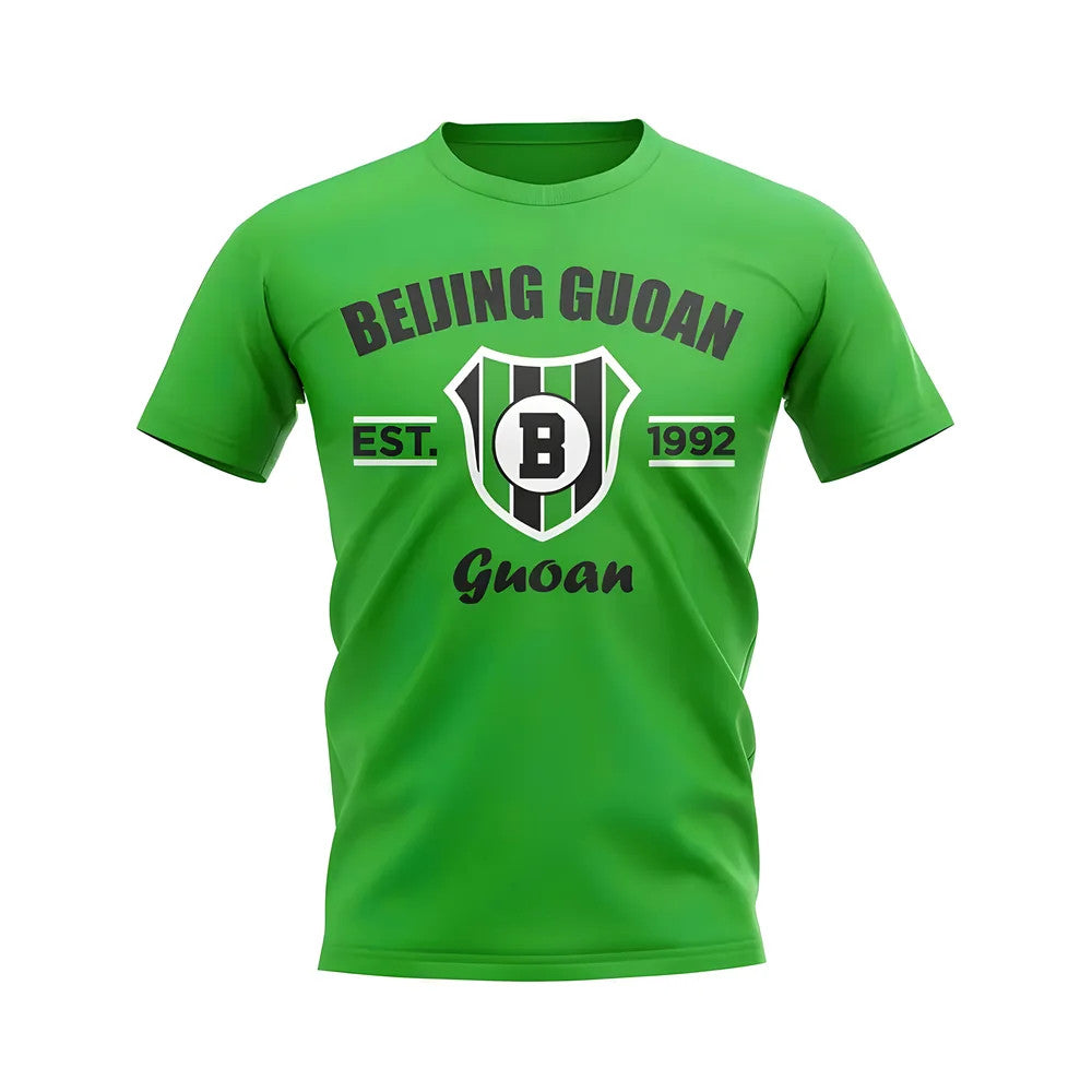 Beijing Guoan Established Football T-Shirt (Green)_0