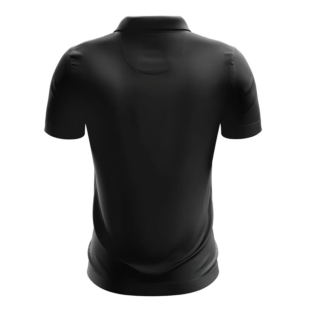 Jamaica Football Polo Shirt (Black)_1