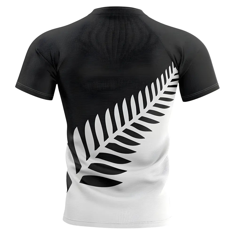 2025-2026 New Zealand All Blacks Fern Concept Rugby Shirt_1