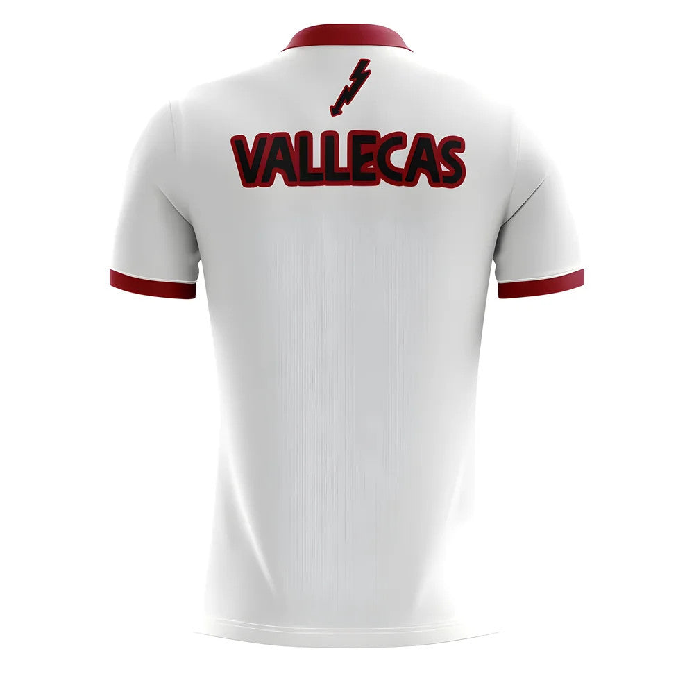 2025-2026 Rayo Vallecano Home Concept Football Shirt - Adult Long Sleeve_1