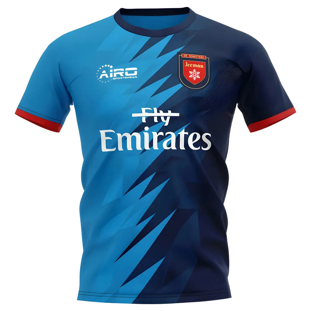 Dennis Bergkamp Away Concept Football Shirt - Kids (Long Sleeve)_2