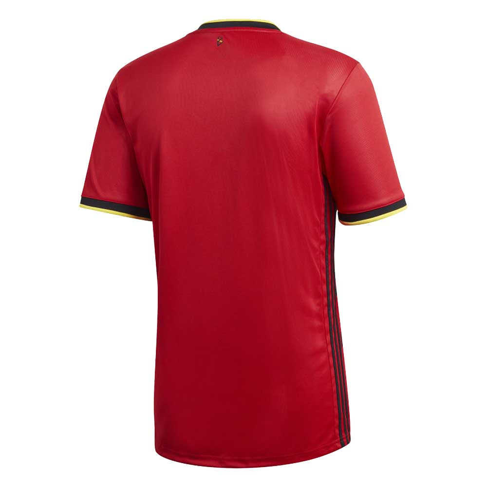 2020-2021 Belgium Home Adidas Football Shirt (E HAZARD 10)_3