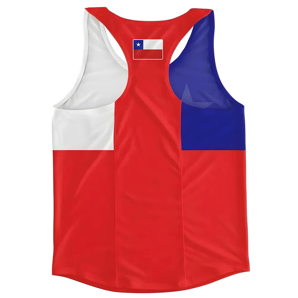 Chile Flag Running Vest_1
