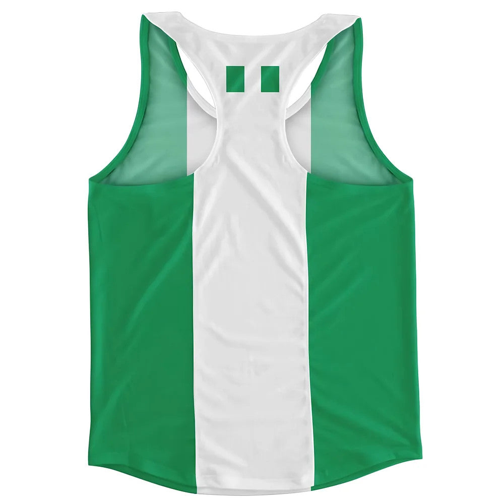 Nigeria Flag Running Vest_1