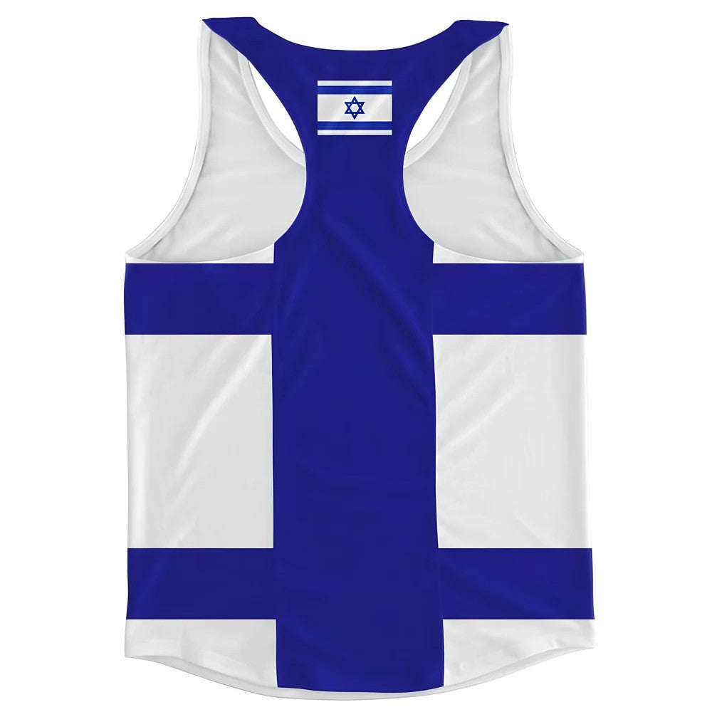 Israel Flag Running Vest_1