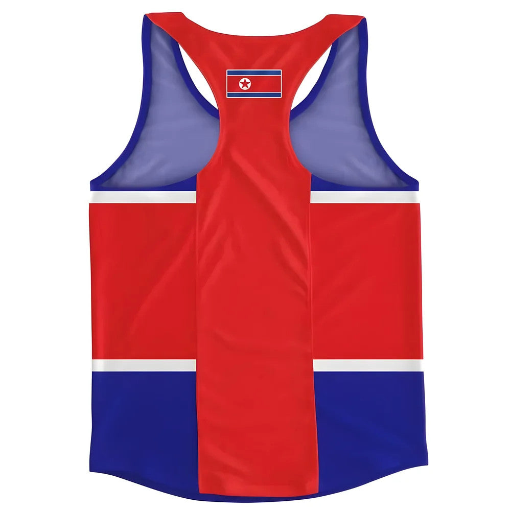 North Korea Flag Running Vest_1