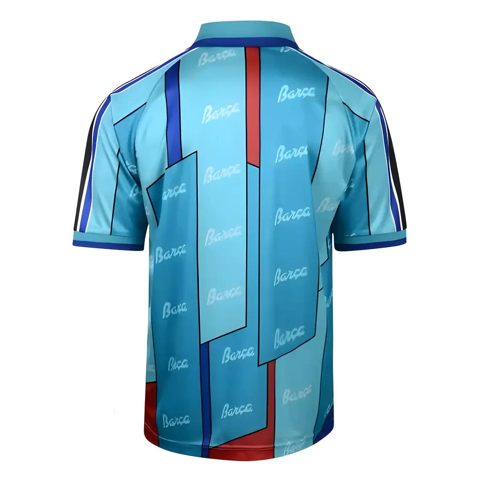 Score Draw Barcelona 1997 ECWC Final Retro Football Shirt (PUYOL 5)_3