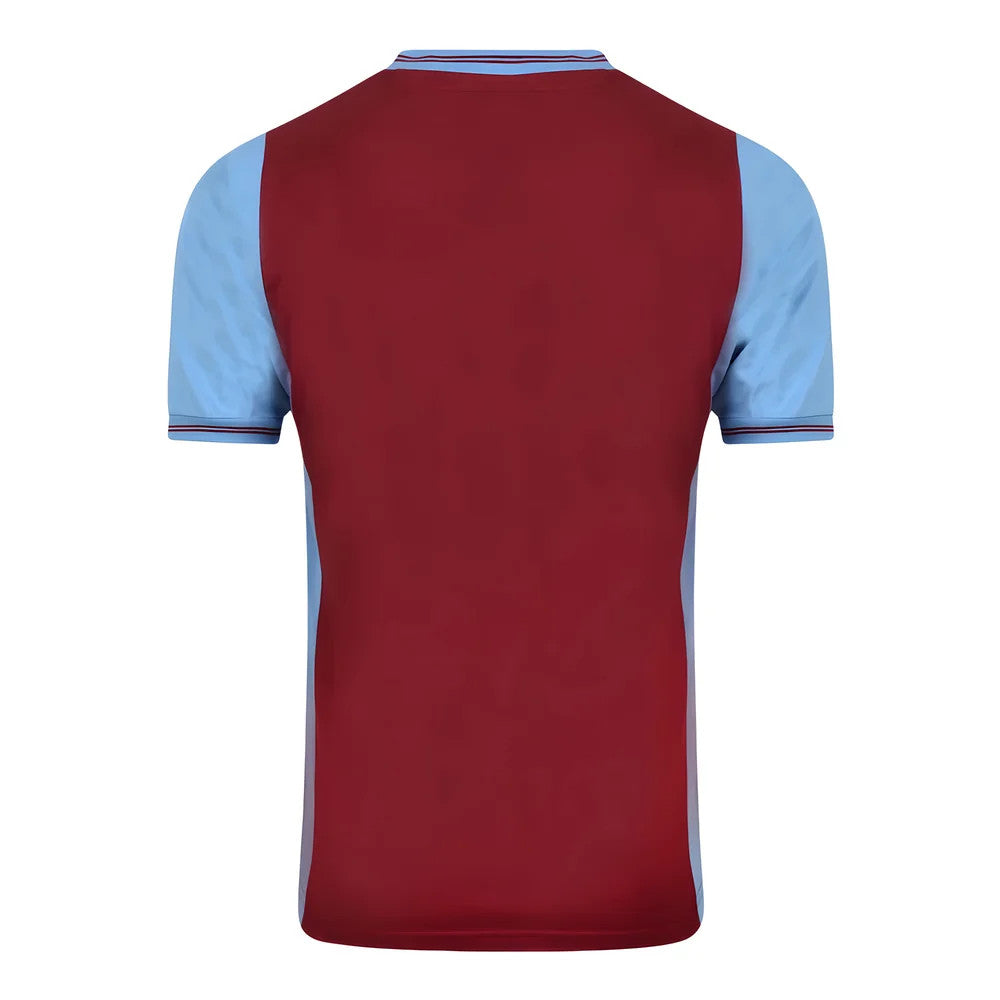 Score Draw Aston Villa 1982 Champions of Europe Retro Football Shirt_1