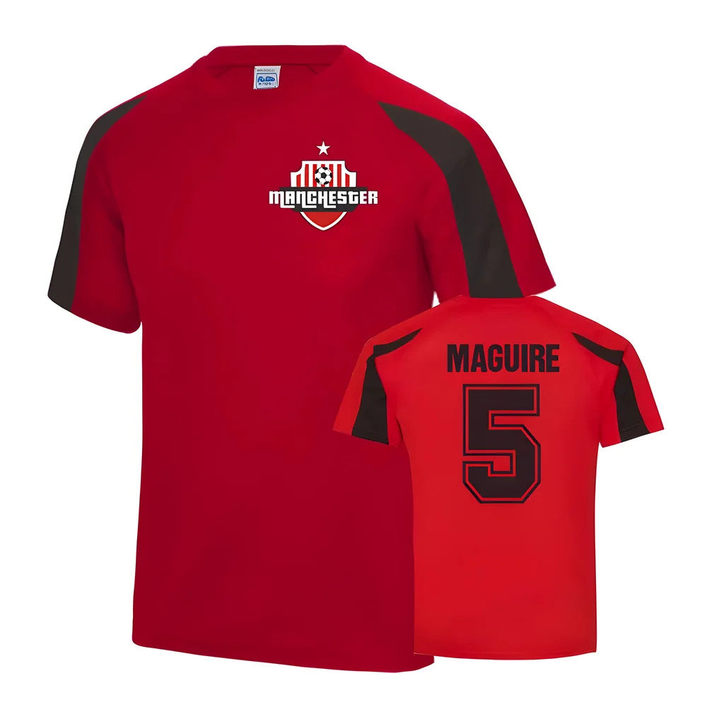 Harry Maguire Manchester United Sports Training Jersey (Red)_0