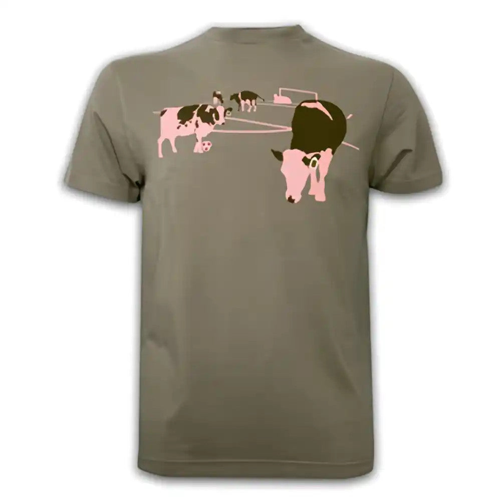 Mens FC Cow United Basic T and Armygreen 100% cotton_0