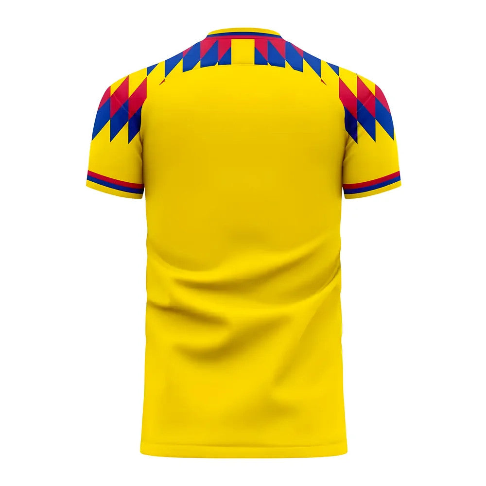 Colombia 2025-2026 Home Concept Football Kit (Libero) (MORELOS 10)_4