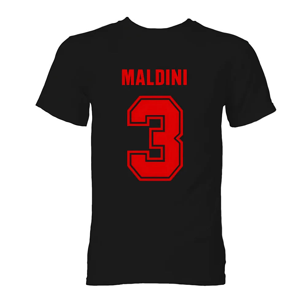 Paolo Maldini AC Milan Hero T-Shirt (Black)_0