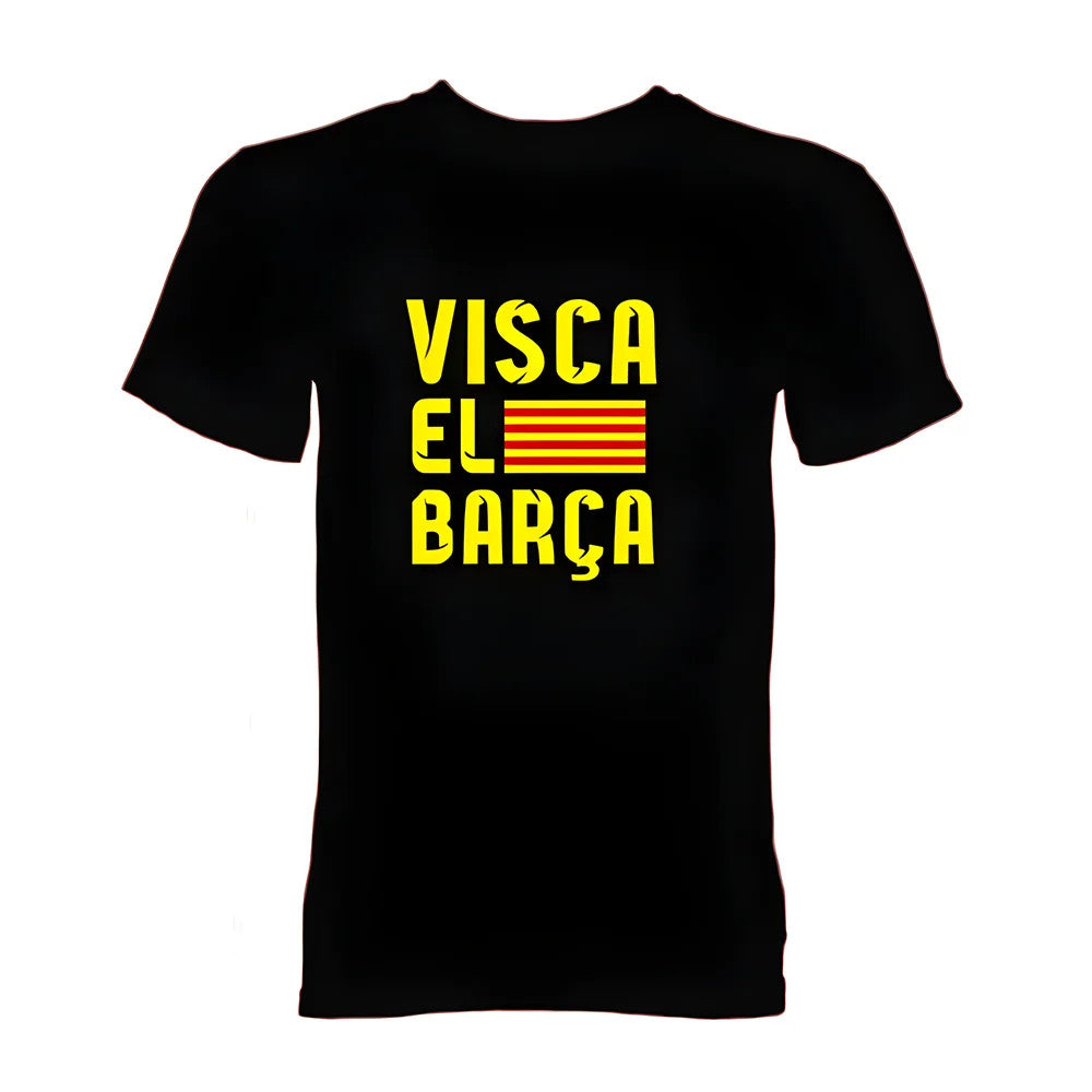 Visca El Barca T-Shirt (Black)_0