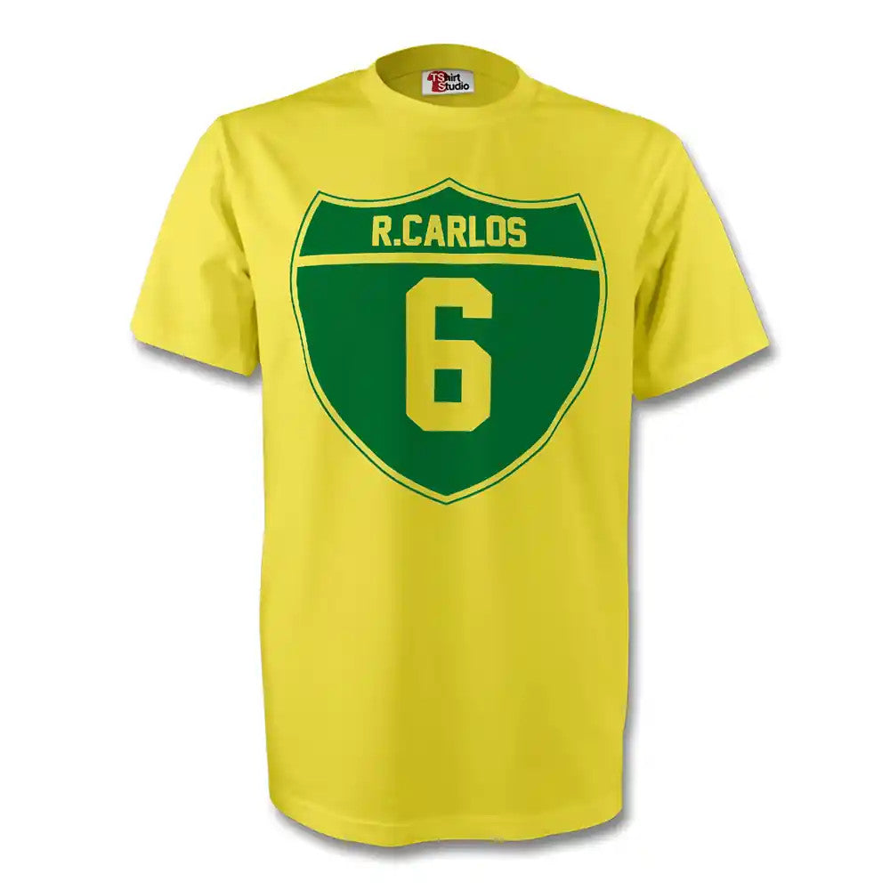 Roberto Carlos Brazil Crest Tee (yellow) - Kids_0