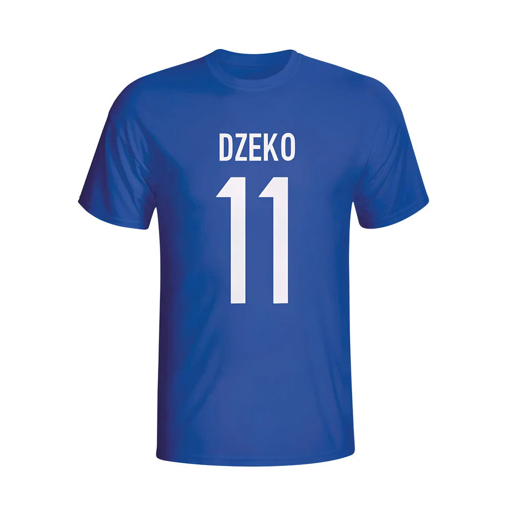 Edin Dzeko Bosnia Hero T-shirt (blue) - Kids_0