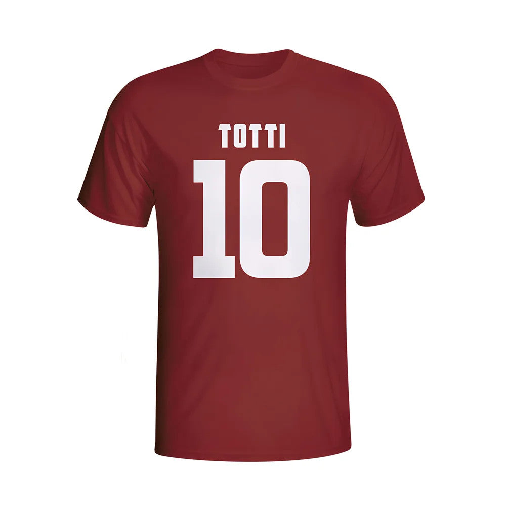 Francesco Totti Roma Hero T-shirt (maroon)_0