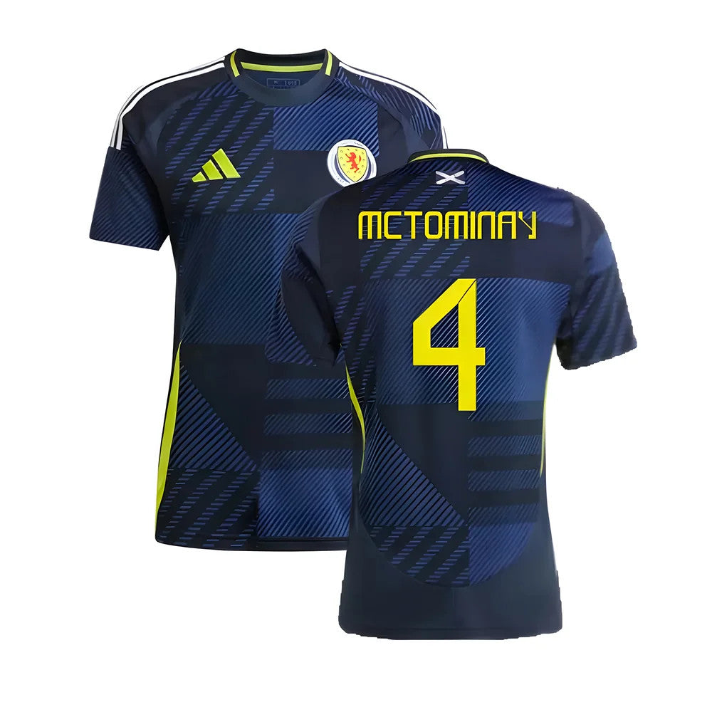 2024-2025 Scotland Home Shirt (McTominay 4) – Shop.Footy.com