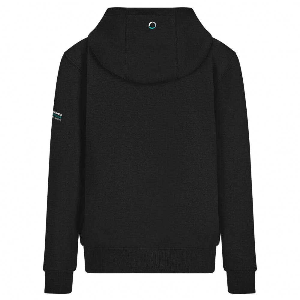 2022 Mercedes Lewis Hamilton #44 Hooded Sweat (Black) - Kids_1
