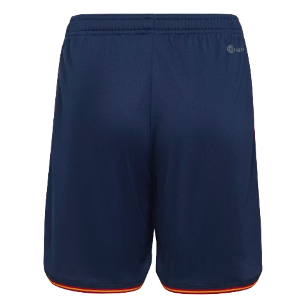 2022-2023 Spain Home Shorts (Navy) - Kids_1