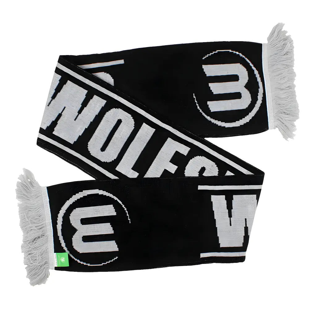 VFL Wolfsburg Football Scarf (Black)_1