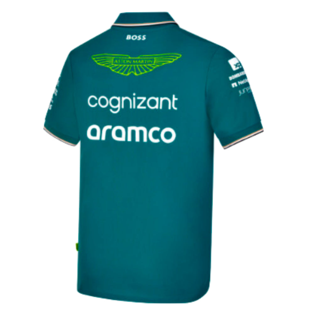 Aston Martin 2023 Official Polo (Green)_1
