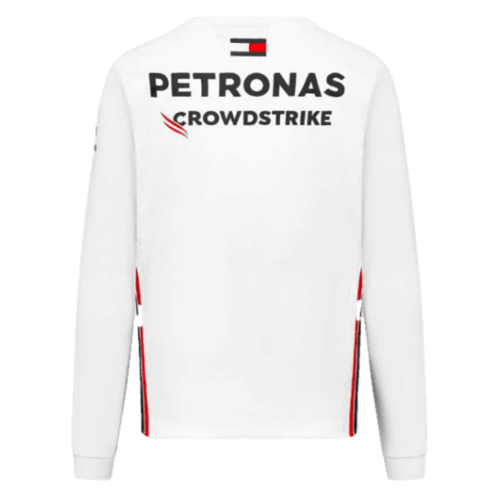2023 Mercedes-AMG Team Long Sleeve Tee (White)_1
