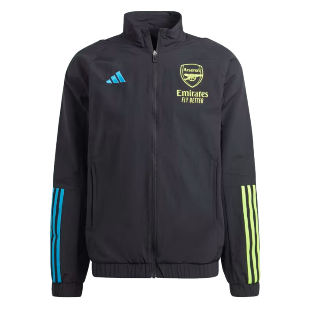 2023-2024 Arsenal Presentation Jacket (Black)_0