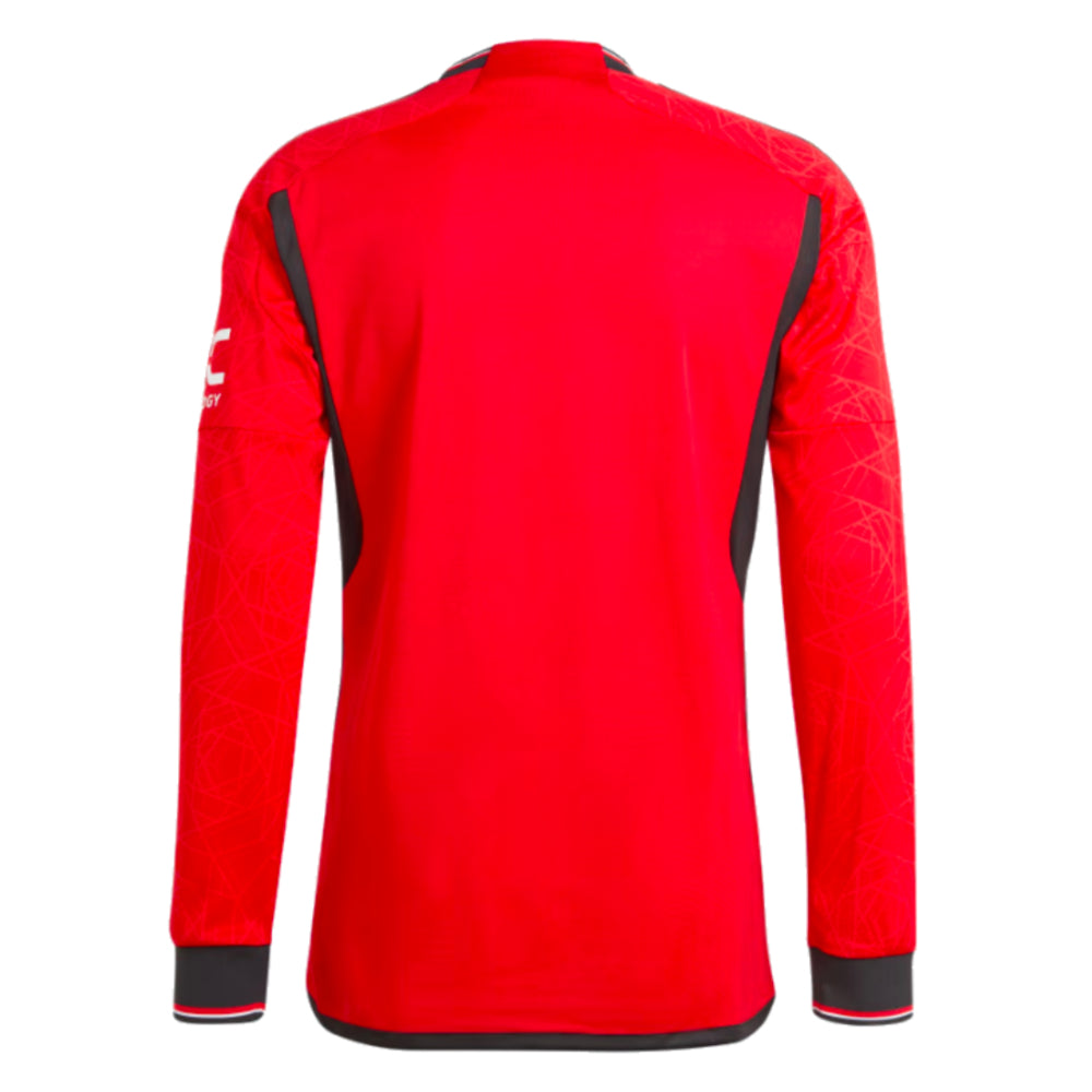 2023-2024 Man Utd Long Sleeve Home Shirt_1