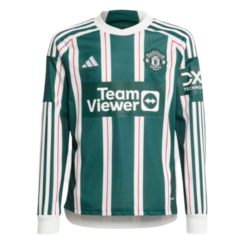 2023-2024 Man Utd Away Long Sleeve Shirt (Kids) (Rashford 10)_4