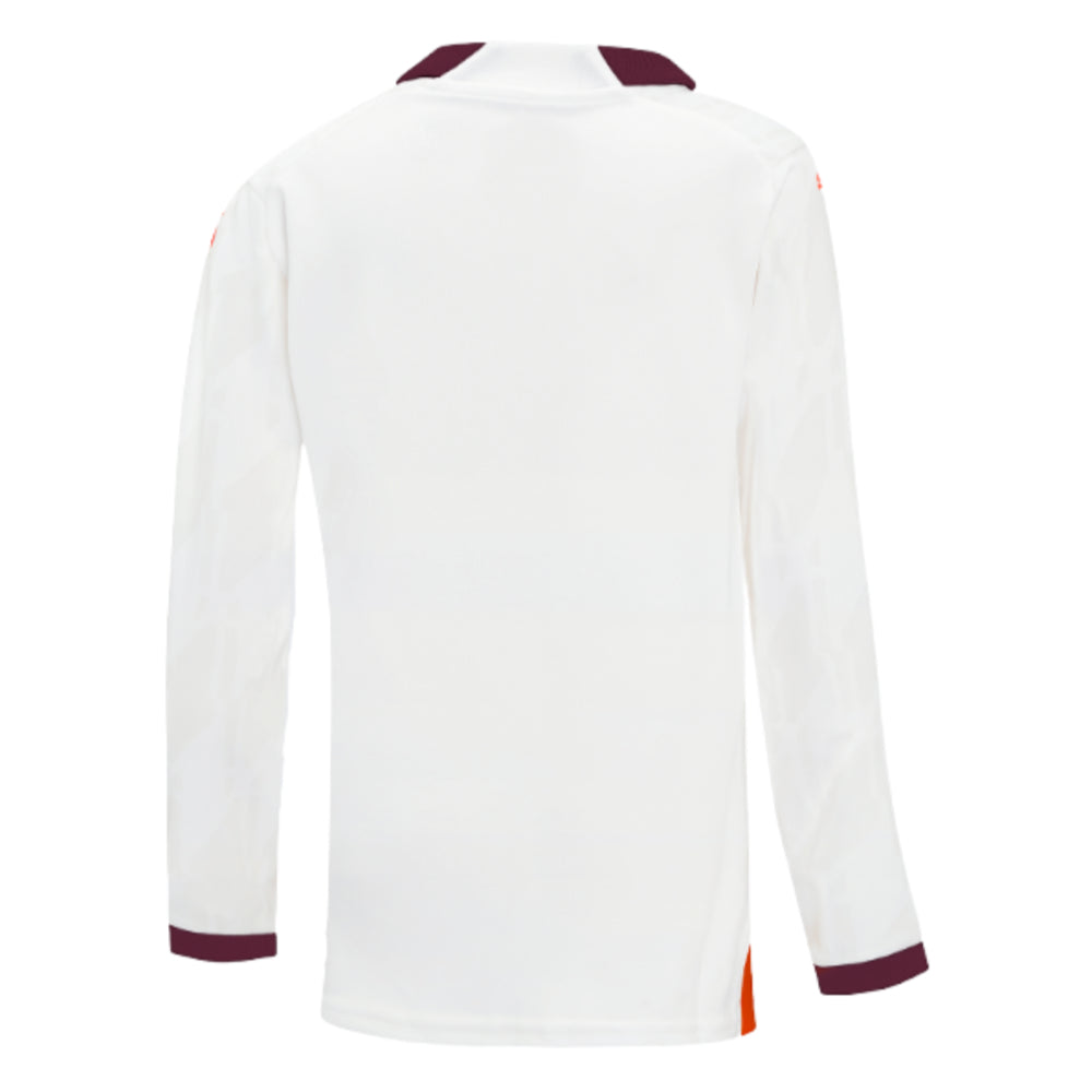 2023-2024 Man City Long Sleeve Away Shirt (Kids)_1