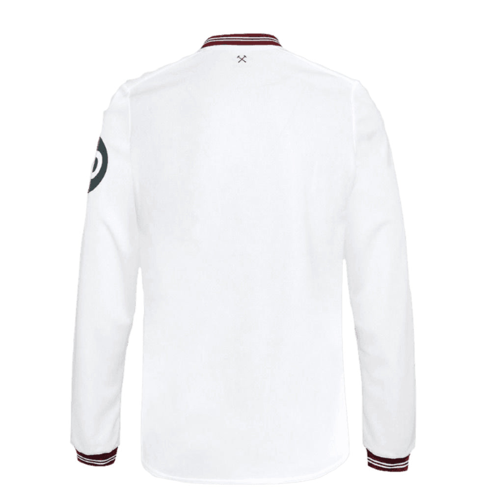 2023-2024 West Ham Long Sleeve Away Shirt (Kids)_1
