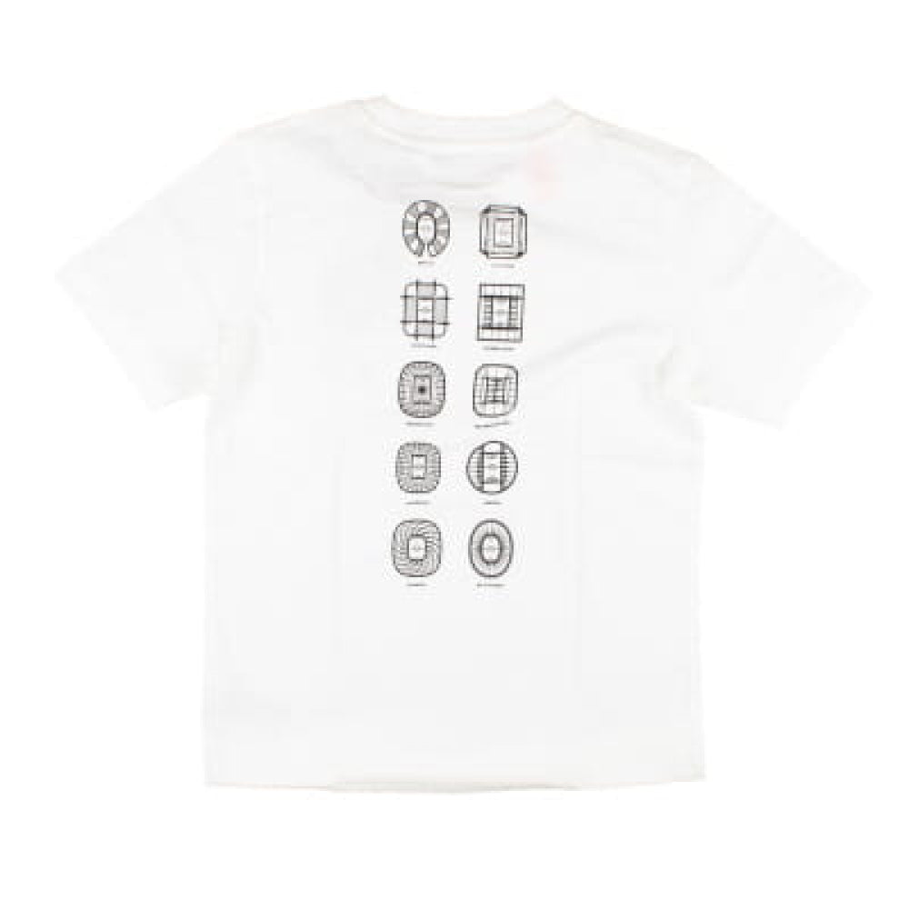 adidas Euro 2024 Official Emblem Stadium Tee (White) - Kids_1