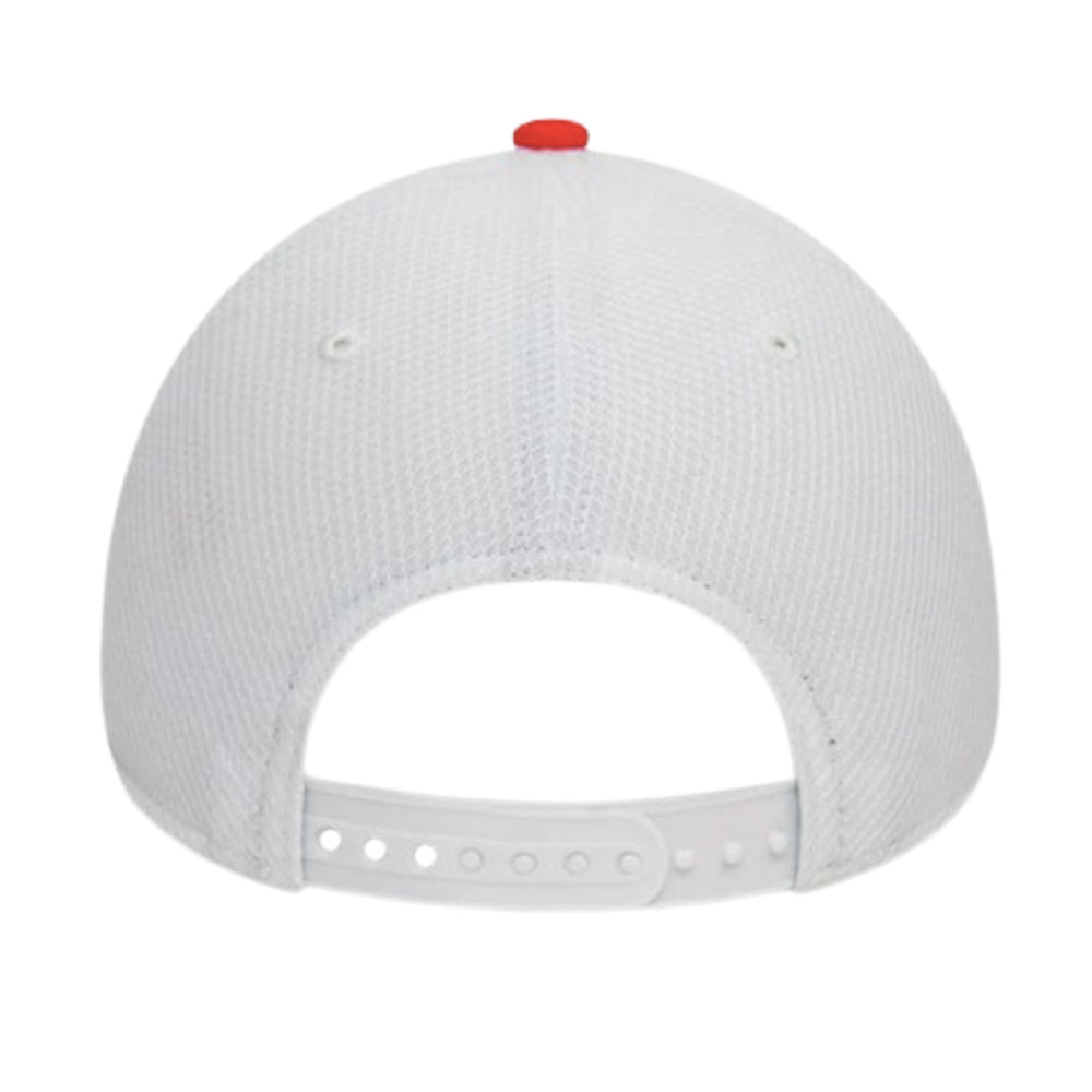 2024 Haas Team Driver Nico Hulkenberg White 9FORTY Adjustable Cap_2
