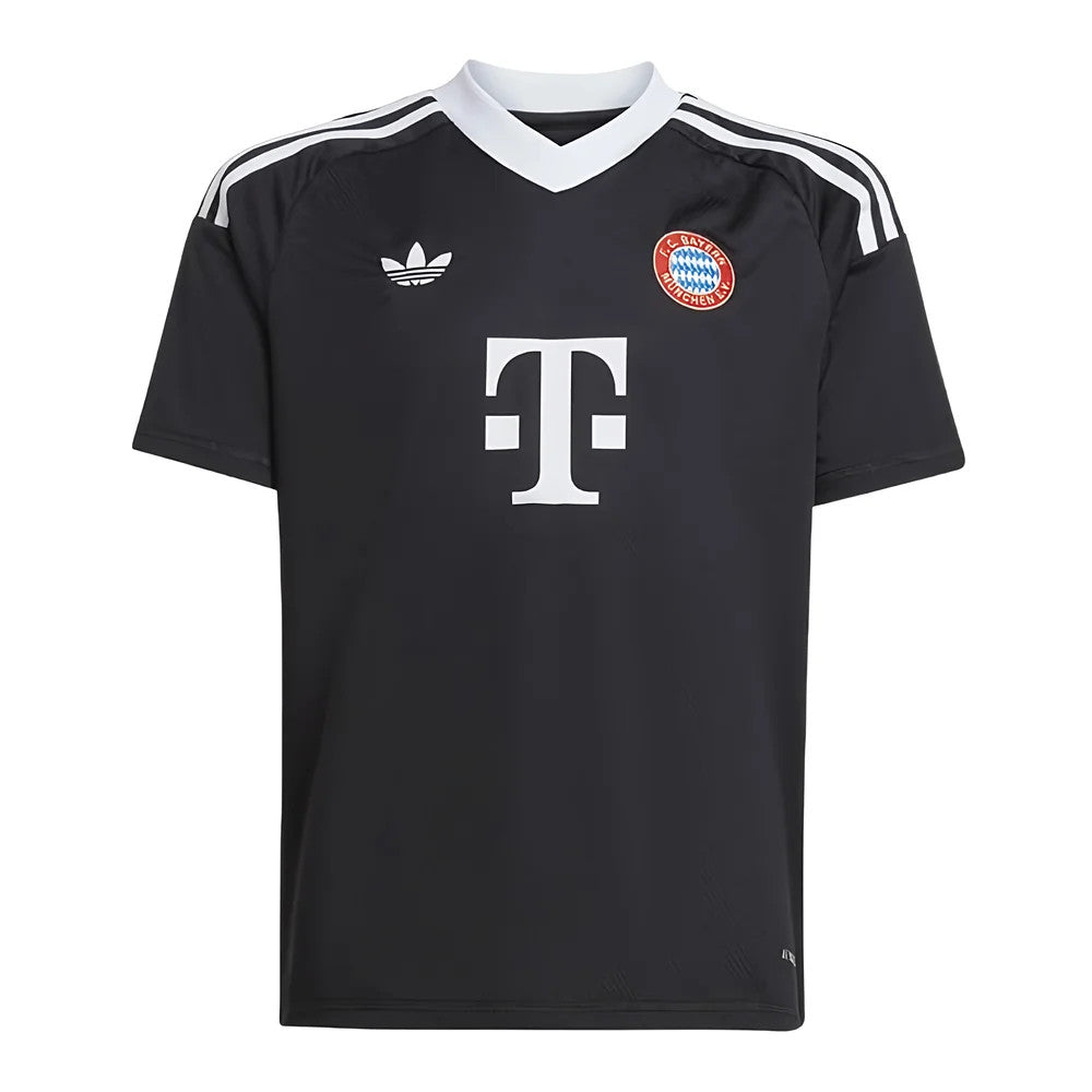 2024-2025 Bayern Munich Third Goalkeeper Shirt (Black) - Kids (Neuer 1)_4
