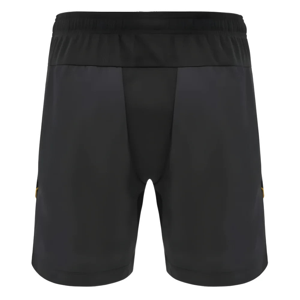 2024-2025 Wales Rugby Training Micro Bermuda Shorts (Black)_1