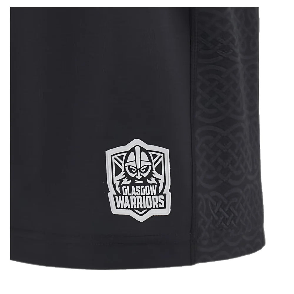 2024-2025 Glasgow Warriors Rugby Home Shorts (Black) - Kids_1
