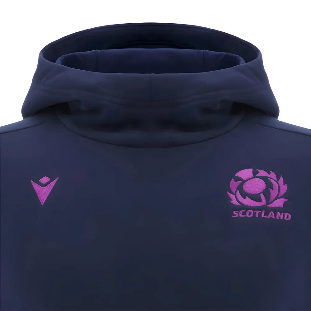 2025-2026 Scotland Rugby Travel Hoody (Navy) - Kids_2