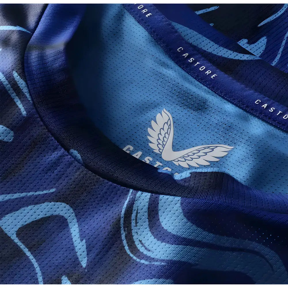 2025-2026 Everton Pre Match Short Sleeve Tee (Blue)_3