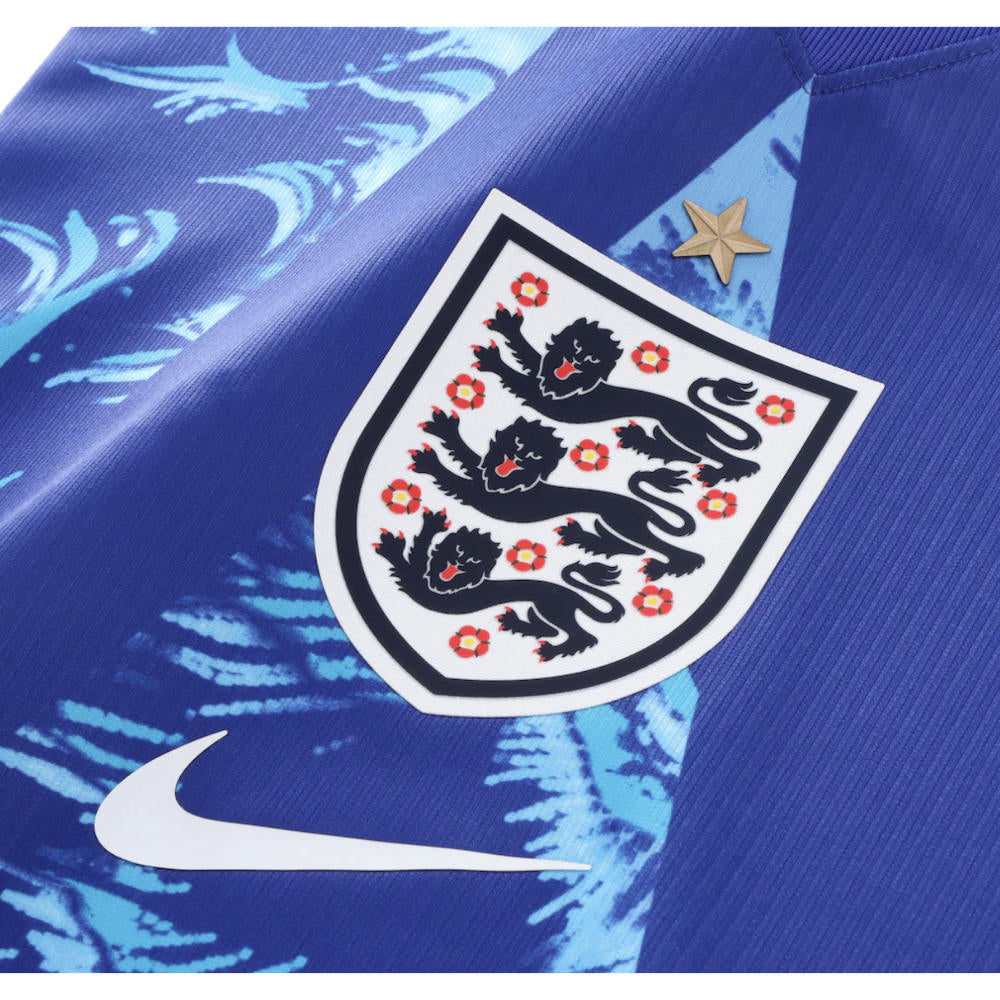 2026-2027 England Home Goalkeeper Shirt (Blue) - Womens_2