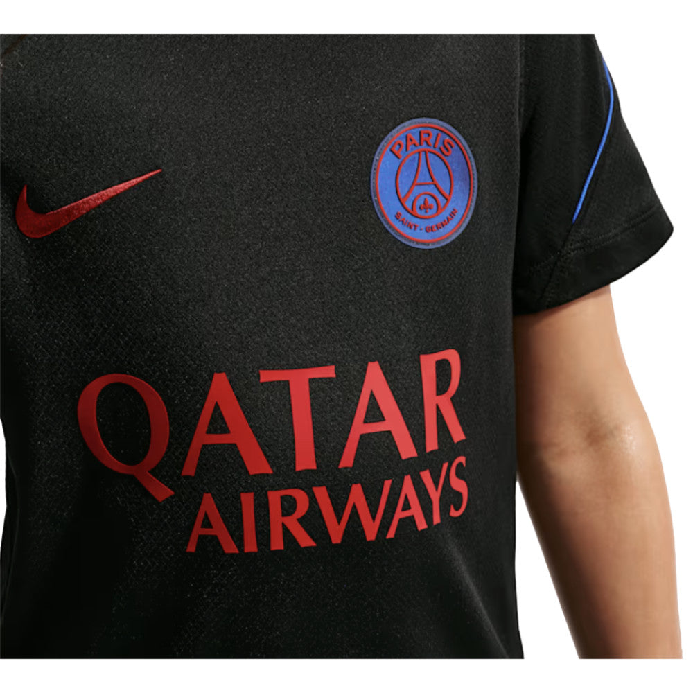 2026-2027 PSG Strike Training Shirt (Black) - Kids_2