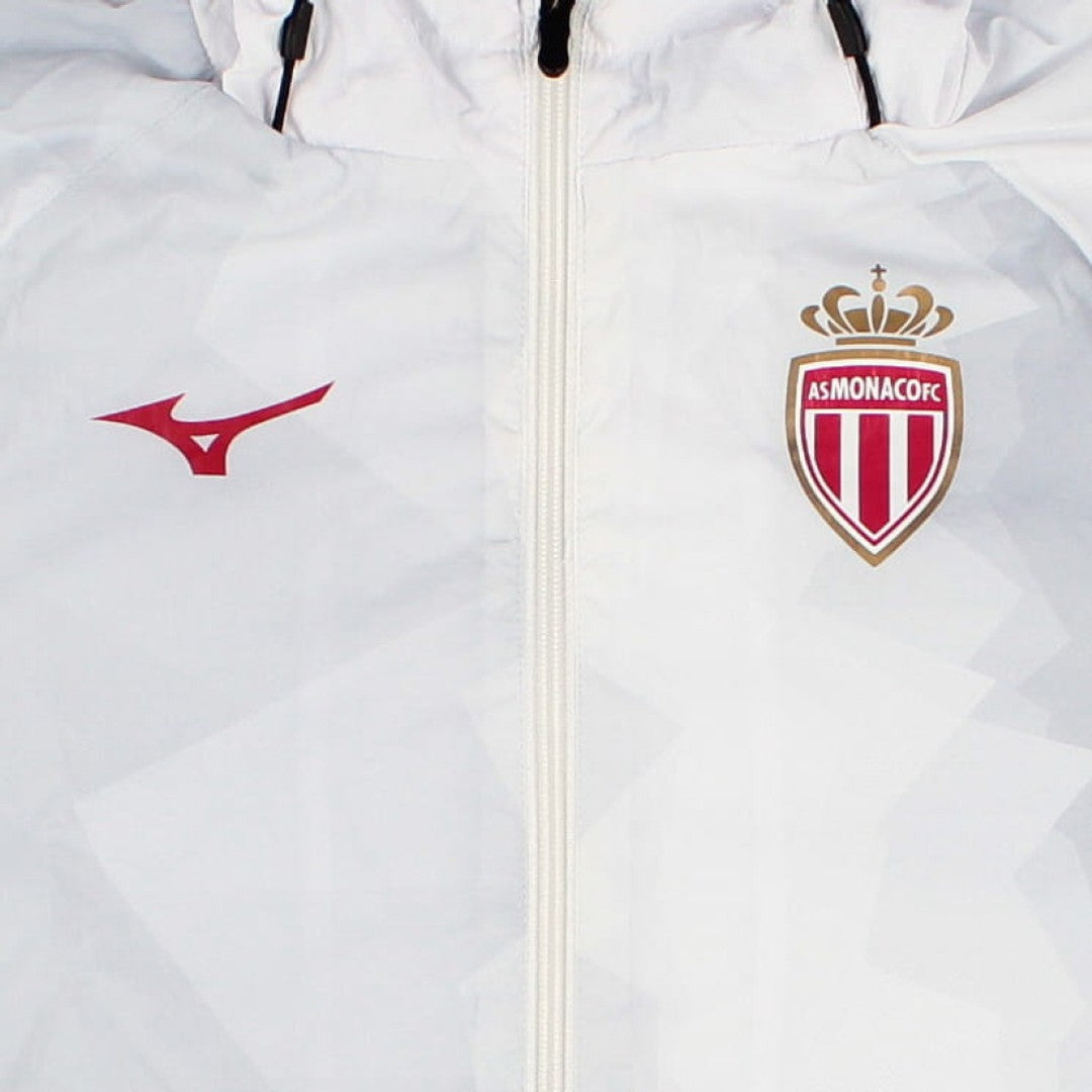 2026-2027 AS Monaco Hooded Anthem Jacket (White)_2