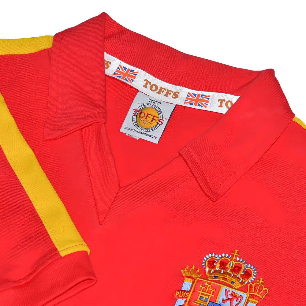 Spain 1982 World Cup Retro Football Shirt_2