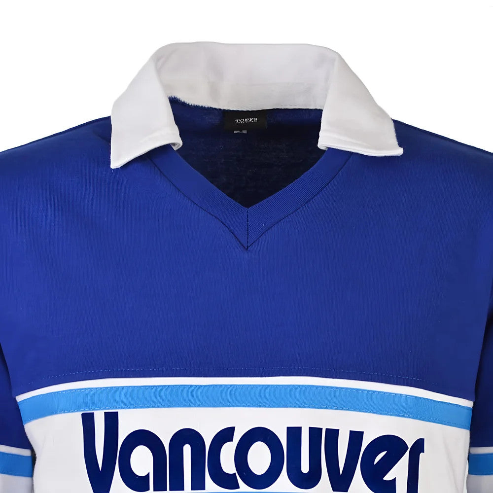 Vancouver Whitecaps 1980s Away Long Sleeve Retro Shirt_2